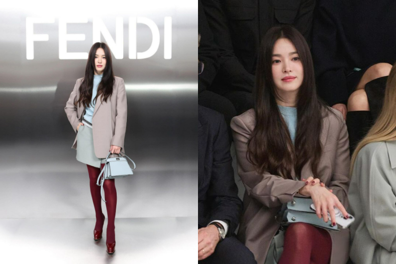 宋慧喬紅絲襪搭配又美又潮!跟著Lisa、Krystal掌握「紅色穿搭」,複製穿上不俗氣