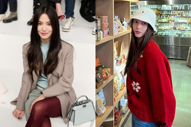 宋慧喬紅絲襪搭配又美又潮!跟著Lisa、Krystal掌握「紅色穿搭」,複製穿上不俗氣