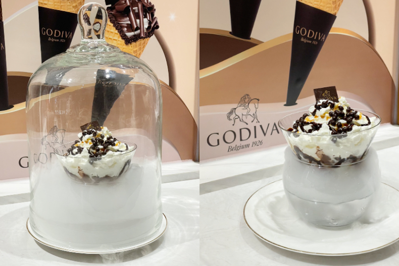 GODIVA霜淇淋免費吃太嗨！全台獨家超浮誇「雲朵朵巧克力聖代」超欠吃