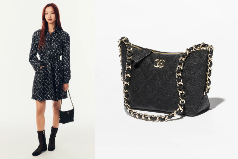 Chanel hobo bag