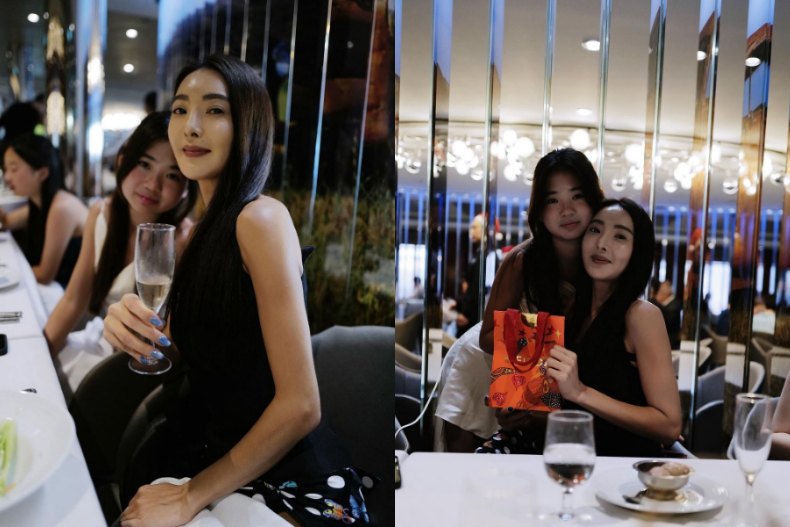 FotoJet (5) - FotoJet (5).jpg 曹格13歲女兒暴風長大!吳速玲同框Grace拍「母女穿搭」,短背心+牛仔褲根本姊妹