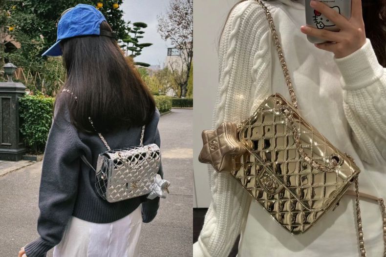 1 - 1.jpg 香奈兒24C最難買包款1.金屬雙肩包