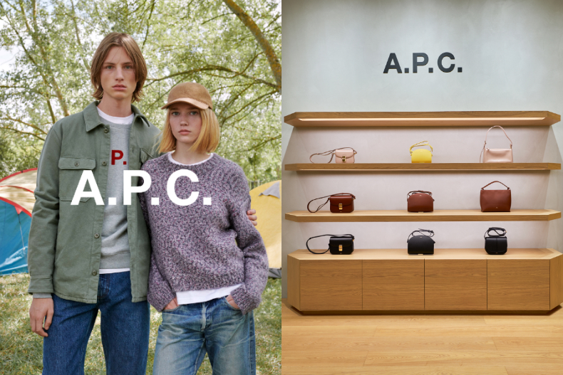 法國小眾品牌A․ P․ C․ 登台!首間門市在這裡,獨家限定城市托特包讓人一眼就愛上