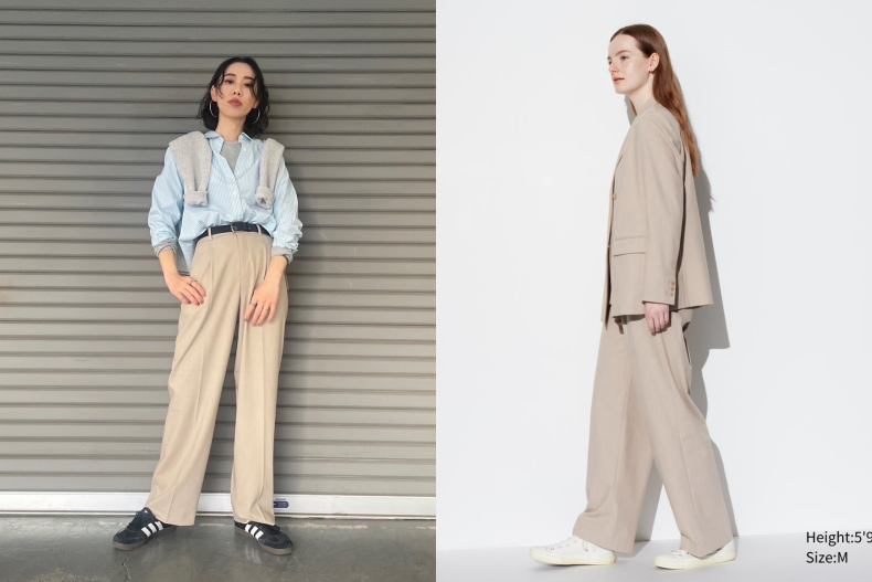 UNIQLO日本店員都包色的最美「寬褲」找到了!梨形身材友善、貨號、加長款特搜!
