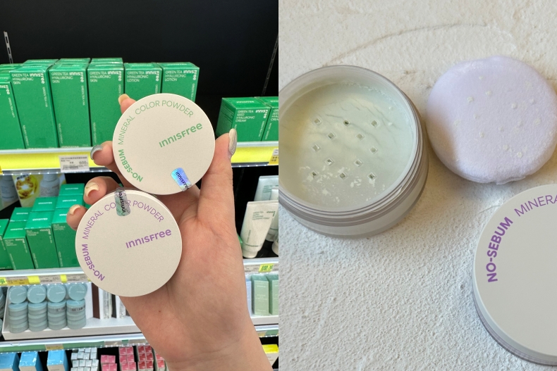寶雅必買韓國彩妝推薦：innisfree 無油無慮繽紛蜜粉