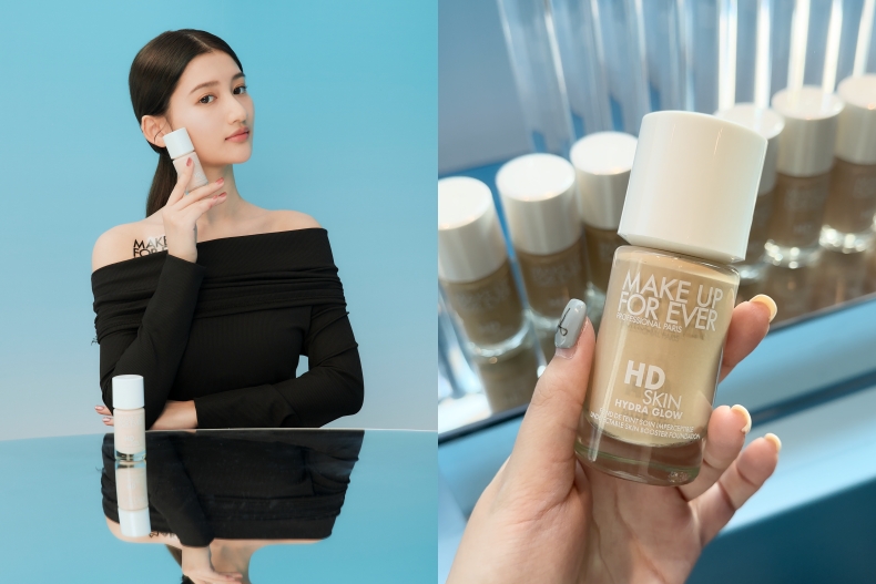 2024保濕粉底液推薦：MAKE UP FOR EVER HD SKIN粉無痕活潤精華粉底液