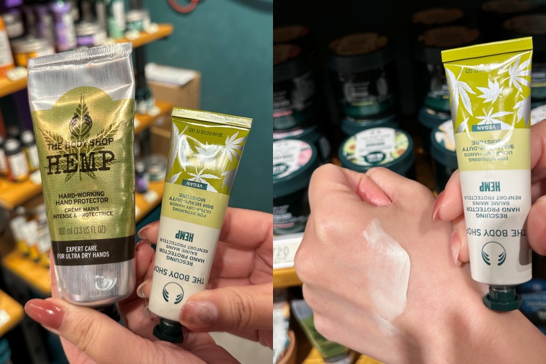 The Body Shop必買推薦：大麻籽密集修護護手霜