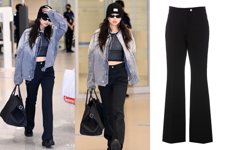 Jennie 私著愛用寬褲盤點！增高顯瘦、機場穿搭，偏愛復古款式展現鬆弛高級感！