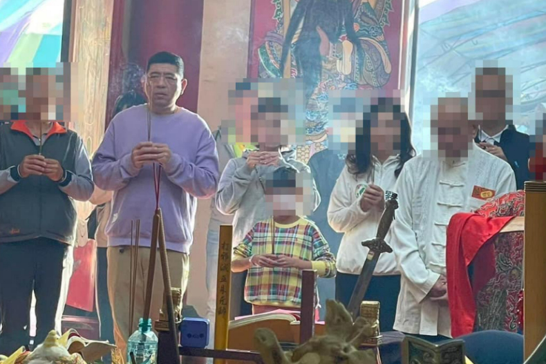 NONO與朱海君遭直擊前往廟參拜，粉碎離婚傳言！ MeToo事件神隱至今，廟公曝當天互動