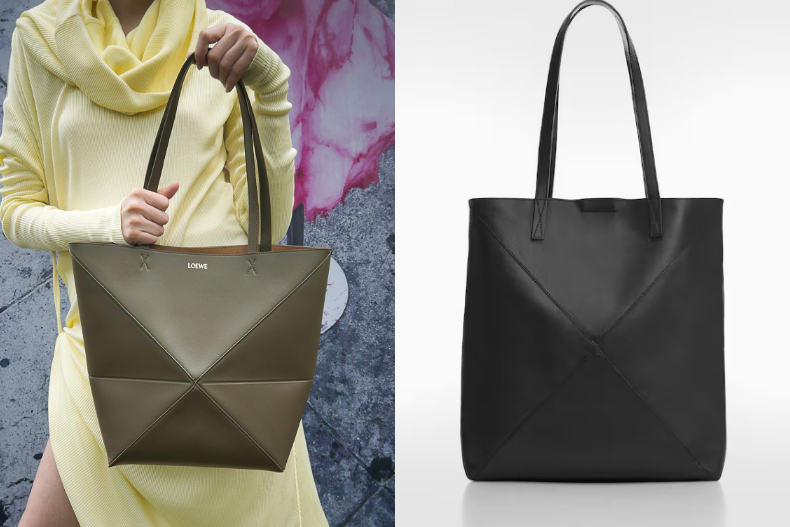 LOEWE平替就是這款!MANGO「千元托特包」買起來,3種顏色+大容量讓人超心動
