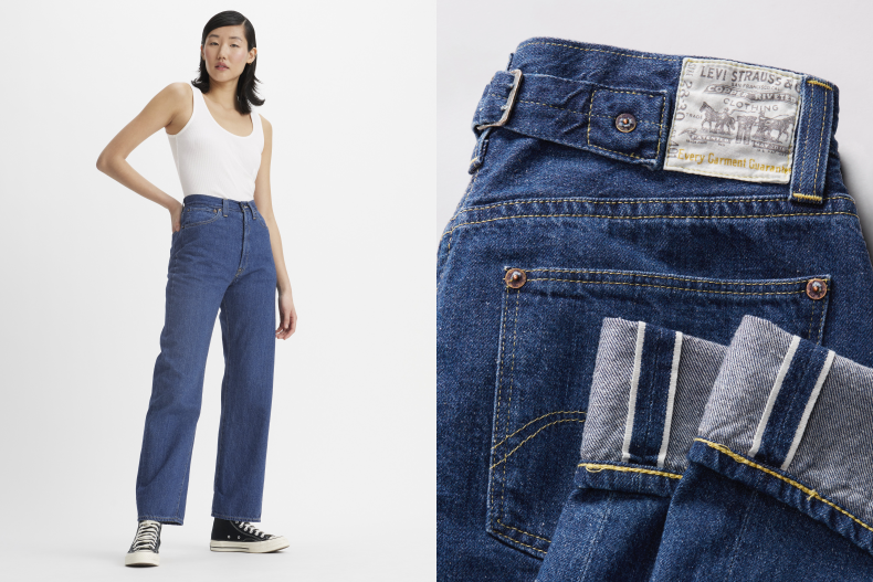 認識世界上第一條女性專屬牛仔褲：Levi’s® 重新復刻Lot 401丹寧褲拆解女性獨自信故事