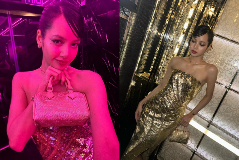 Lisa 27歲生日趴超豪華！手拿LV Speedy放閃富豪男友，IG曬百萬行頭：謝謝大家的愛