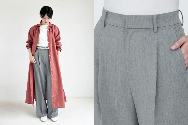 無印良品MUJI「顯瘦寬褲」是它！完美藏肉＋百搭防皺，顏色、售價、品號一次看