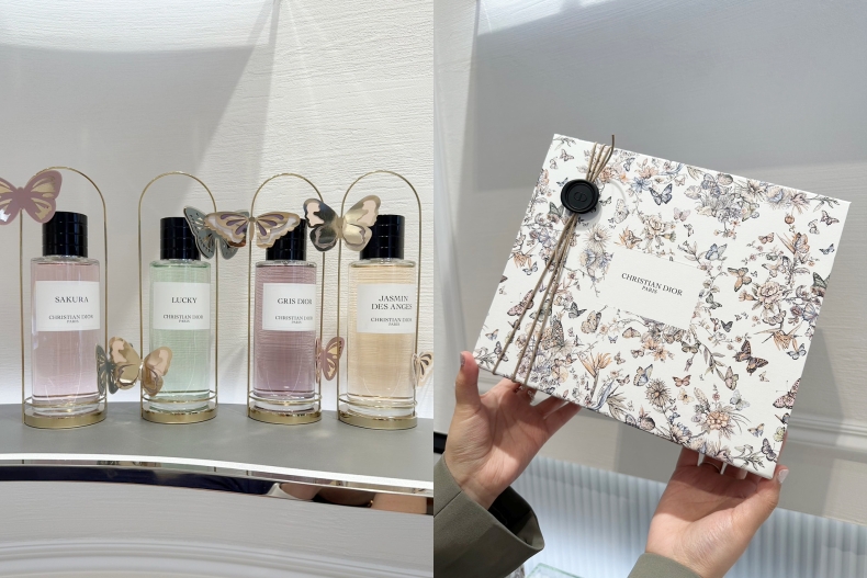 高顏值香水推薦：DIOR 迪奧香氛世家系列-花園蝶舞限量版