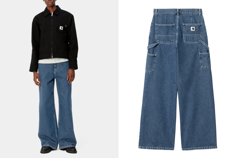 Carhartt「這件」牛仔神褲被譽為2024必敗的一條！不挑身形、甜帥女孩皆可駕馭