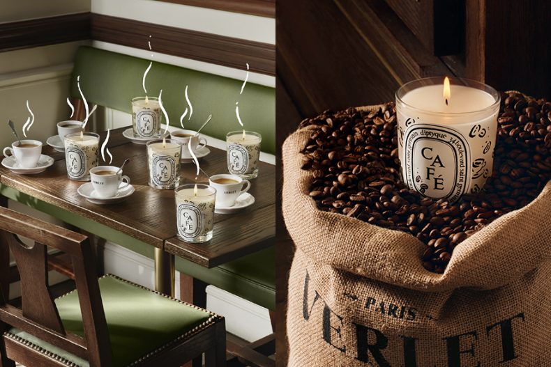 為無聊生活解乏的精神飲品！Diptyque x Café Verlet推限量「咖啡香氛蠟燭」