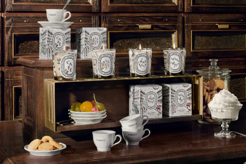 為無聊生活解乏的精神飲品！Diptyque x Café Verlet推限量「咖啡香氛蠟燭」