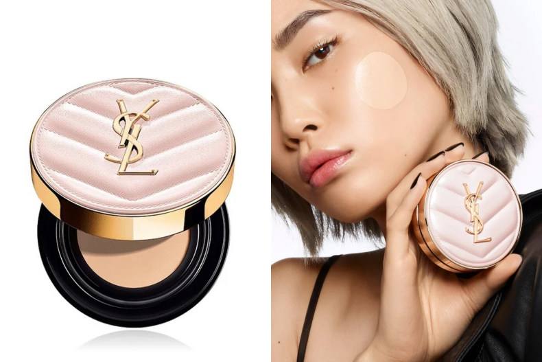 2024夏天5款「氣墊粉餅」推薦！YSL、CLIO高保濕又持妝、一拍就有天生好皮膚！