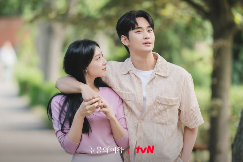 tvN歷史收視Top2.《淚之女王》（平均收視率：20.732％）熱播中