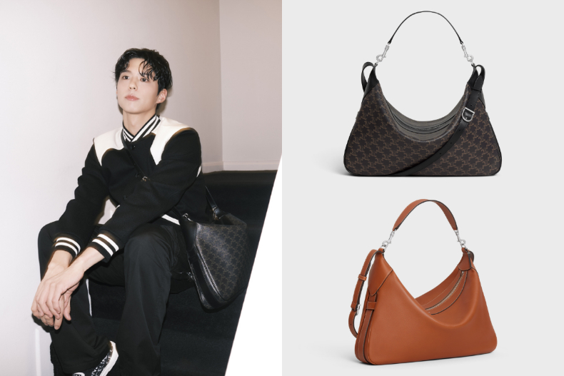 朴寶劍＆Danielle快閃CELINE 101店！微笑揮手、臉頰愛心樣樣來～