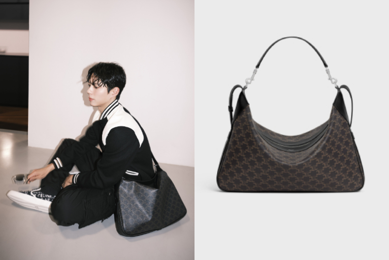 朴寶劍＆Danielle快閃CELINE 101店！微笑揮手、臉頰愛心樣樣來～