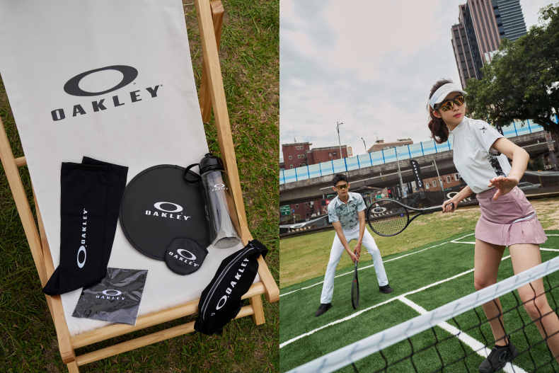 Oakley備戰應援車認識三大專利技術：以無縫美學開啟最佳備戰狀態，蔡凡熙實戴釋放運動潛能