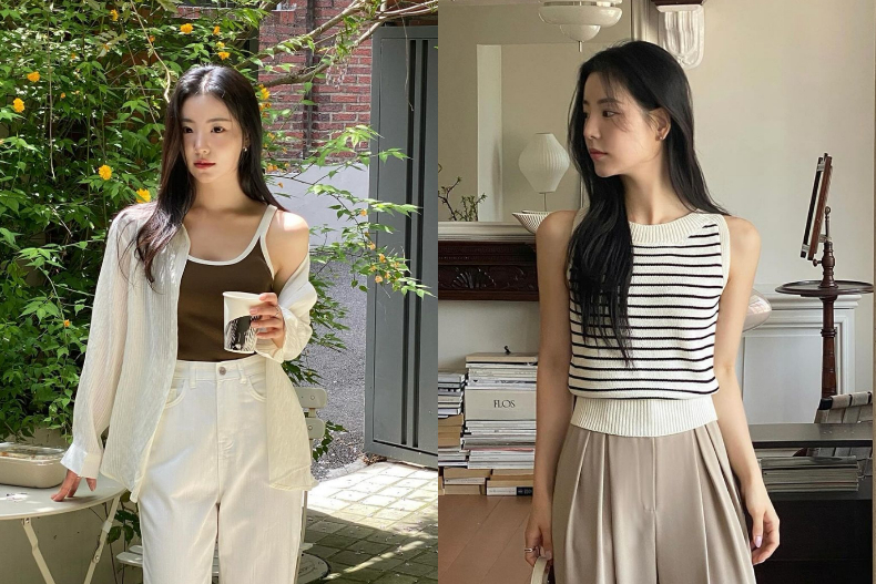 FotoJet (6) - FotoJet (6).jpg 金智媛撞衫小13歲女星「CELINE背心」!搭錯「這件褲」,造型師評:可惜了