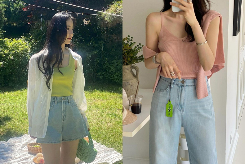 FotoJet (5) - FotoJet (5).jpg 金智媛撞衫小13歲女星「CELINE背心」!搭錯「這件褲」,造型師評:可惜了
