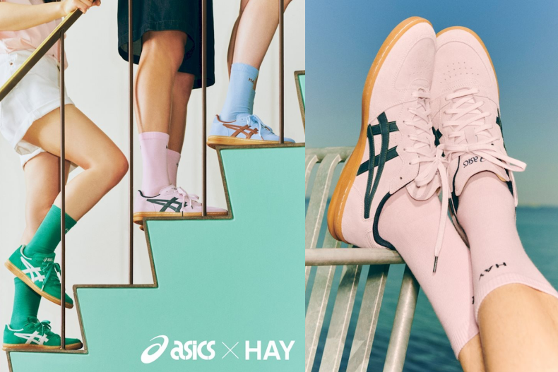 ASICS x HAY 丹麥家居品牌驚喜跨界:鞋款、hay 帆布袋聯名細節,亞洲這時間開賣!
