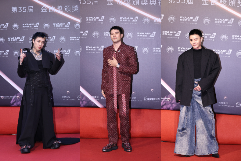 金曲35/紅毯3美出爐!葉穎、孫盛希「性感挖空」辣爆,楊乃文西裝酷又美