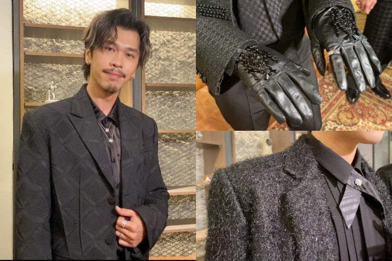 金曲35／獨家專訪！麋先生訂製西裝、DAMIANI鑽石加持…全黑造型奪下「紅毯最會穿」