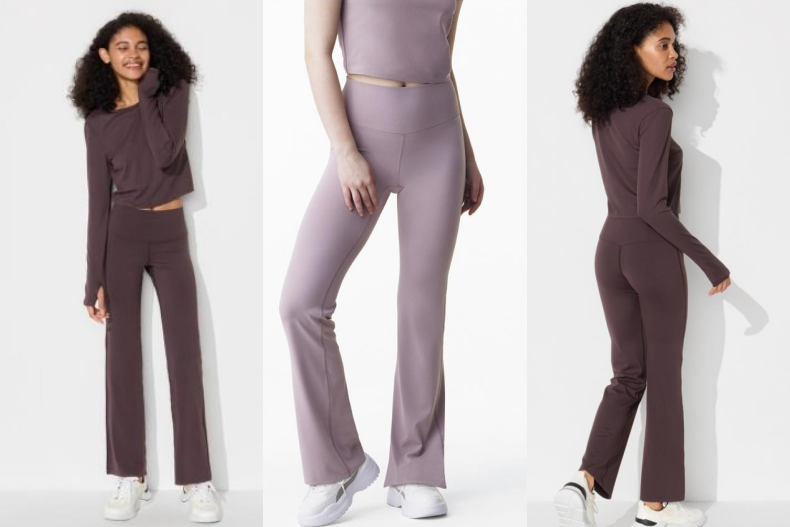 Uniqlo喇叭瑜伽褲抗UV、透氣面料,穿上視覺顯瘦-5kg,減肥最佳「作弊褲」