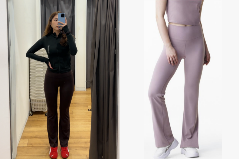 Uniqlo喇叭瑜伽褲抗UV、透氣面料,穿上視覺顯瘦-5kg,減肥最佳「作弊褲」