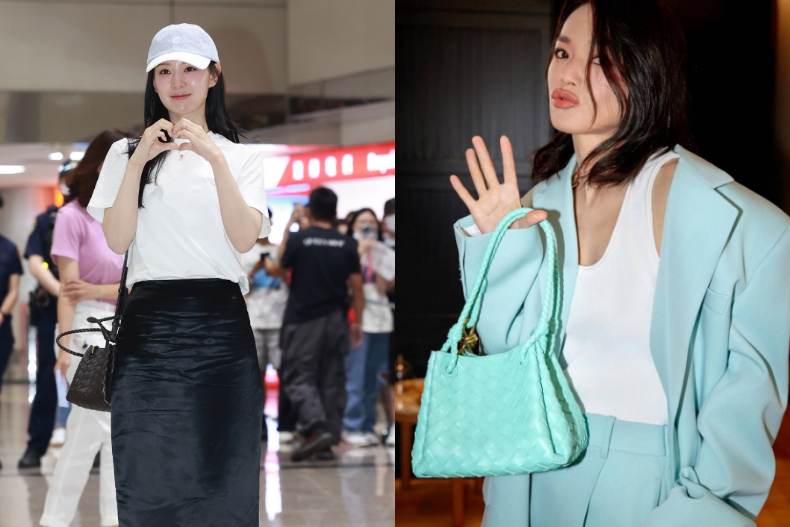 2024七夕限定包包盤點！LOEWE小刺蝟托特包、BV愛心包，宋雨琦、白鹿甜蜜曬新包