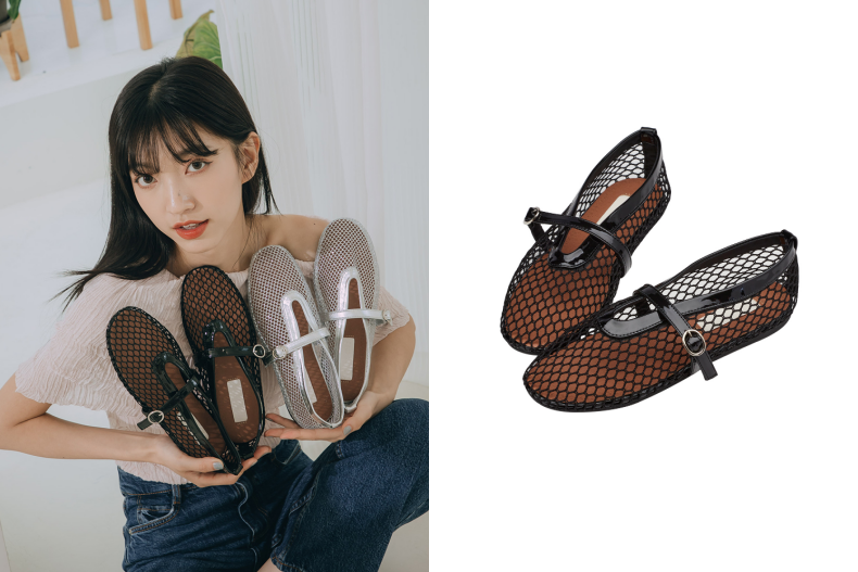 今夏不能沒有「網眼芭蕾舞鞋」ALAÏA 、KHAITE 歐美名人、韓星都在穿的透視長腿神器!