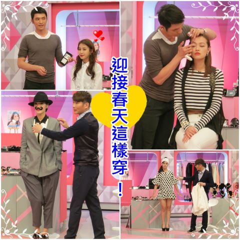 孫華老師示範翊萱【2014/03/04 春天只要換一款!馬上變時尚】